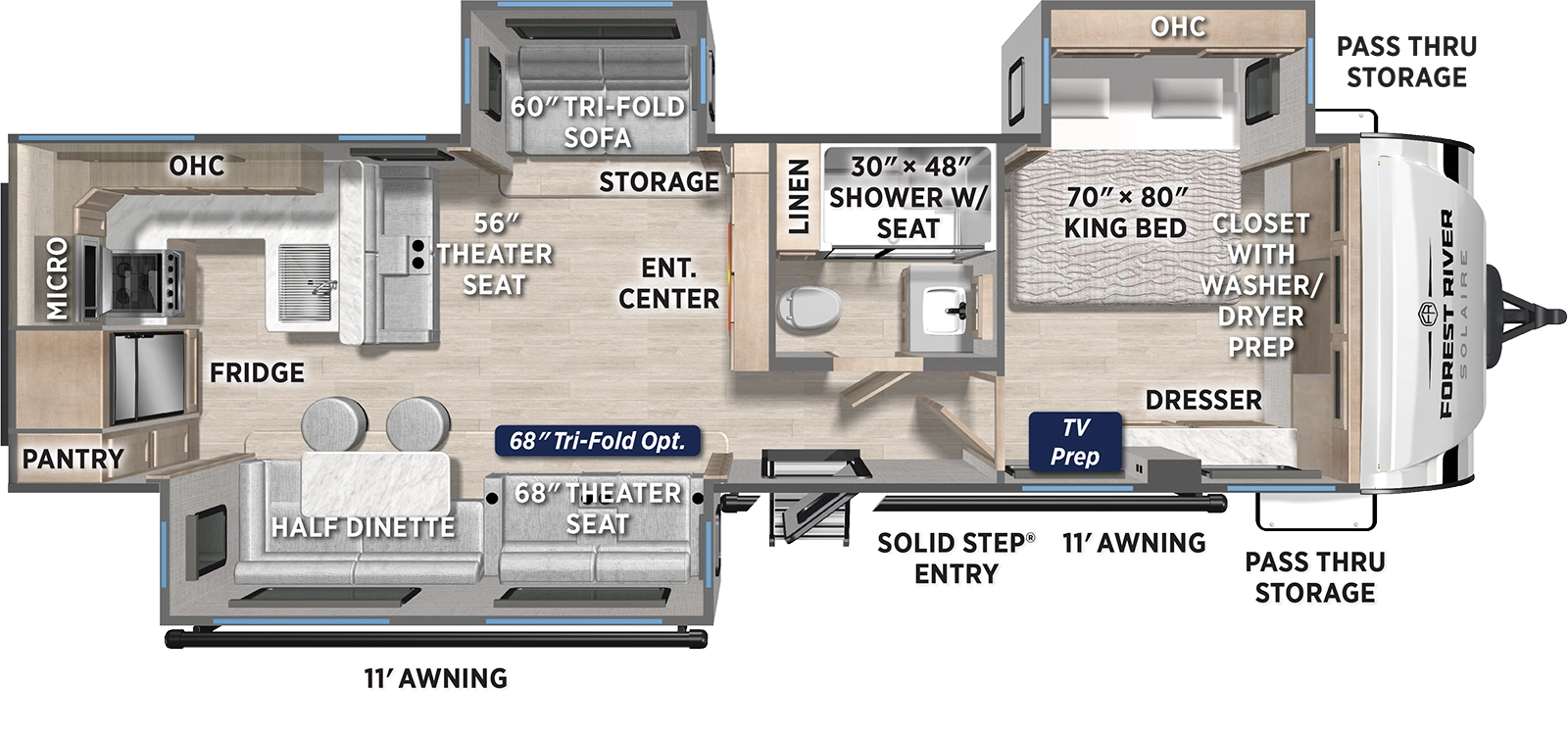 Solaire 3060RKTS Floorplan